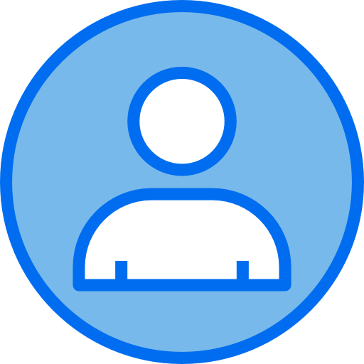 User Payungkead Blue icon