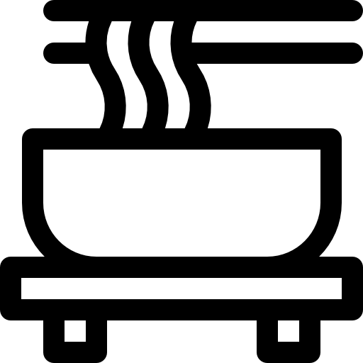 noedels Basic Rounded Lineal icoon