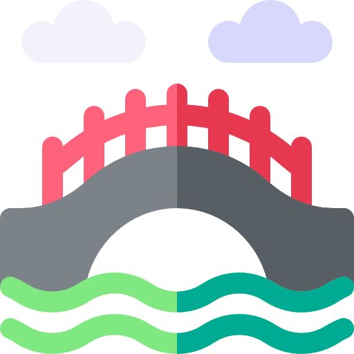 Мост Basic Rounded Flat иконка