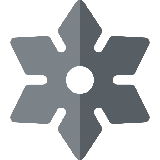 shuriken Basic Rounded Flat icono
