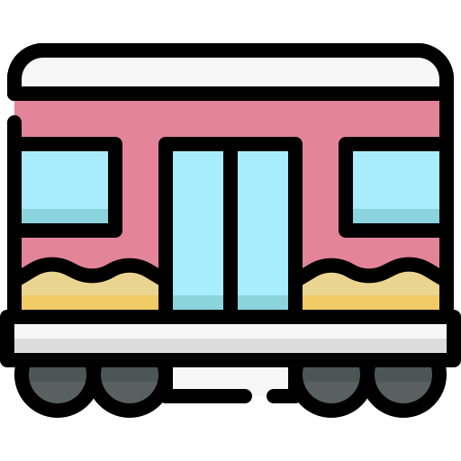 交通機関 Generic color lineal-color icon