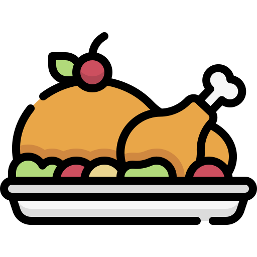Roast Generic color lineal-color icon