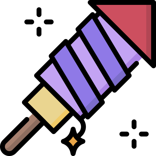 party Generic color lineal-color icon