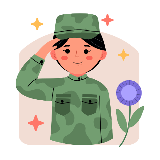 Female army Generic Others icon