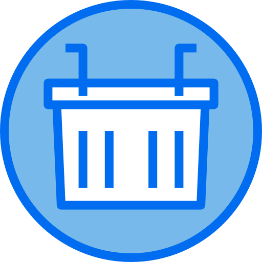 쇼핑 바구니 Payungkead Blue icon