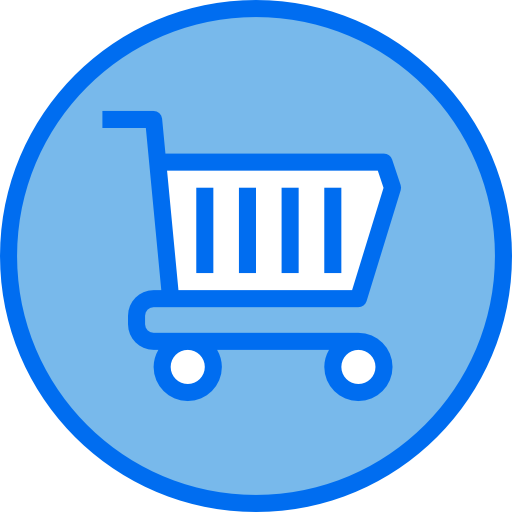 쇼핑 카트 Payungkead Blue icon