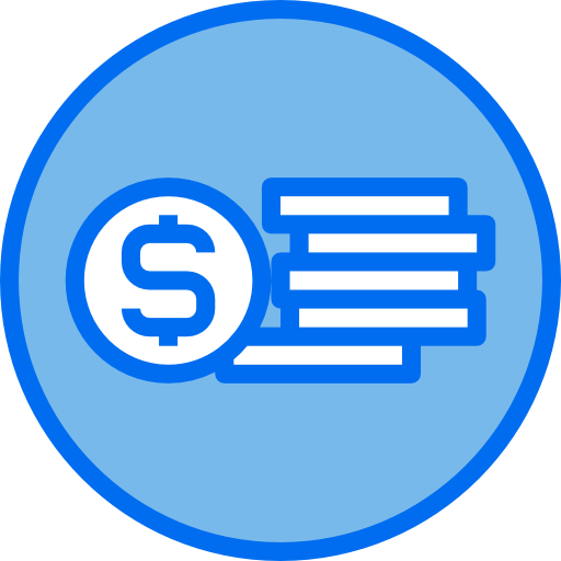 현금 Payungkead Blue icon