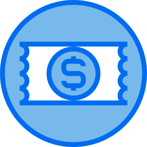 Dollar Payungkead Blue icon