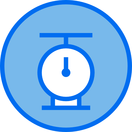 Weight Payungkead Blue icon