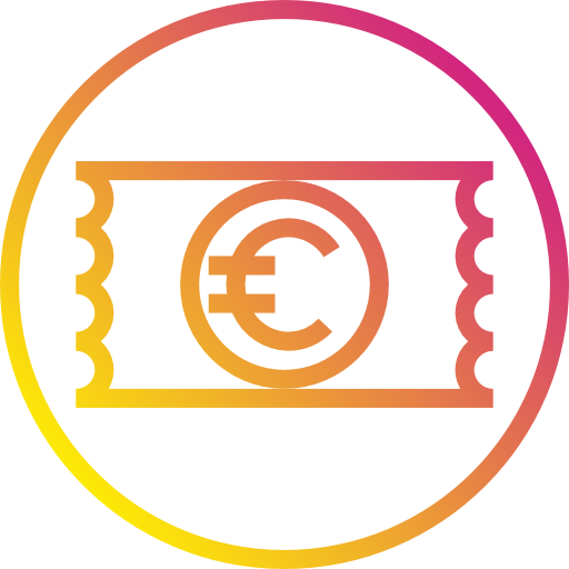 euro Payungkead Gradient icona