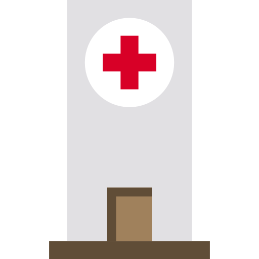 krankenhaus Payungkead Flat icon