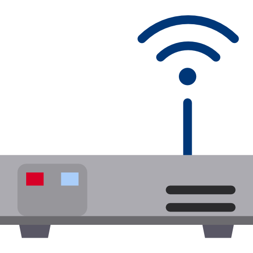 Router Payungkead Flat icon