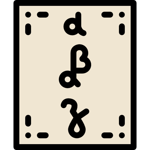 アルファベット Detailed Rounded Lineal color icon