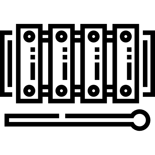 Ксилофон Detailed Straight Lineal иконка