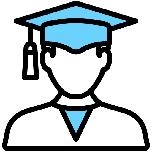 alumno Generic color lineal-color icono
