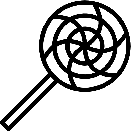 Lollipop Aphiradee (monkik) Lineal icon