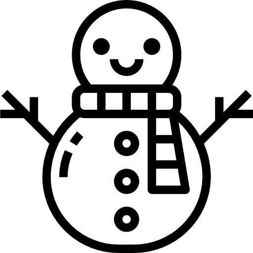 monigote de nieve Aphiradee (monkik) Lineal icono