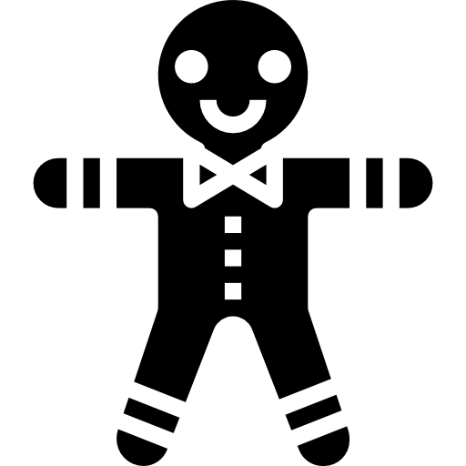 piernikowy ludzik Aphiradee (monkik) Fill ikona