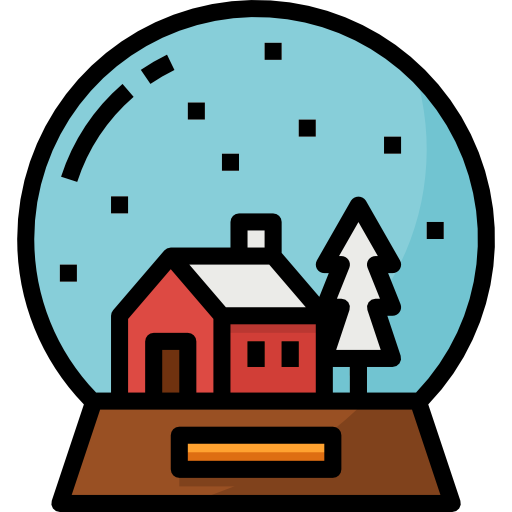 sneeuwbol Aphiradee (monkik) Lineal Color icoon