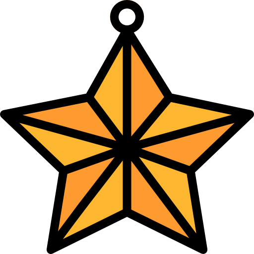 별 Aphiradee (monkik) Lineal Color icon