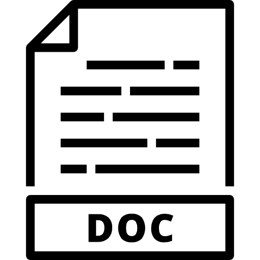 Document Aphiradee (monkik) Lineal icon
