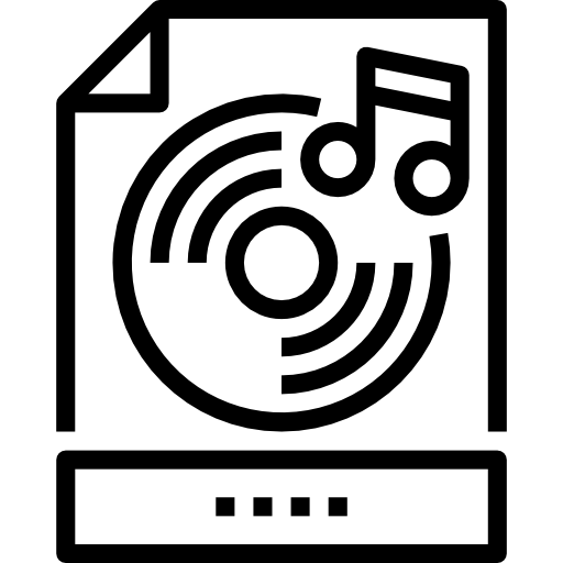 archivo de música Aphiradee (monkik) Lineal icono