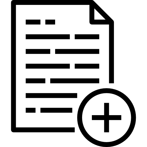 파일 추가 Aphiradee (monkik) Lineal icon