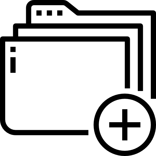 Folder Aphiradee (monkik) Lineal icon