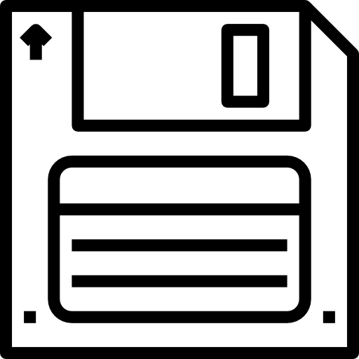 diskette Aphiradee (monkik) Lineal icon
