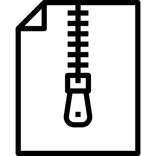 지퍼 Aphiradee (monkik) Lineal icon