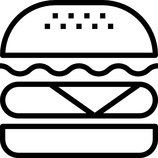 hamburguesa Aphiradee (monkik) Lineal icono