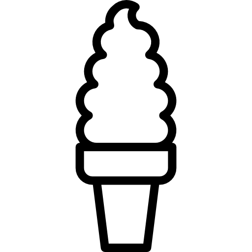 아이스크림 Aphiradee (monkik) Lineal icon
