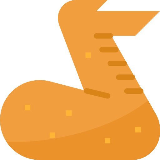 pierna de pollo Aphiradee (monkik) Flat icono
