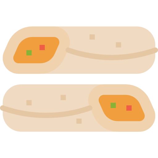 burrito Aphiradee (monkik) Flat ikona