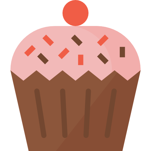 Cupcake Aphiradee (monkik) Flat icon