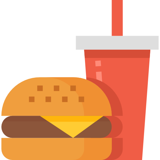 fast food Aphiradee (monkik) Flat Icône