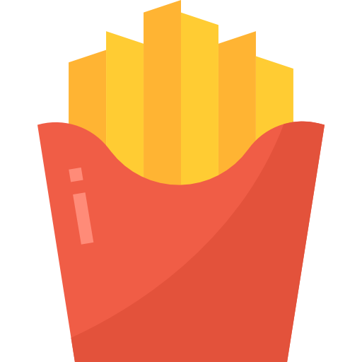 pommes frittes Aphiradee (monkik) Flat icon
