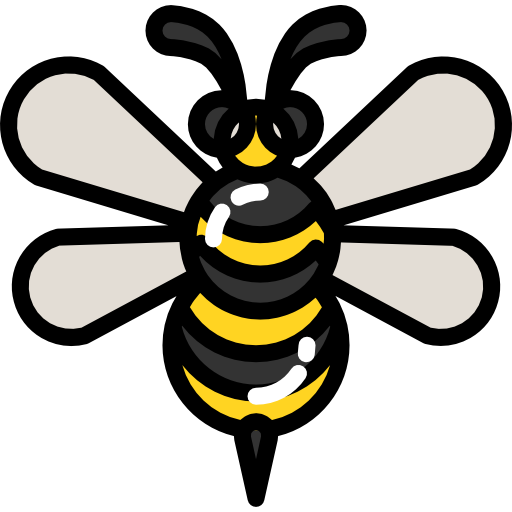 pszczoła Skyclick Lineal Color ikona