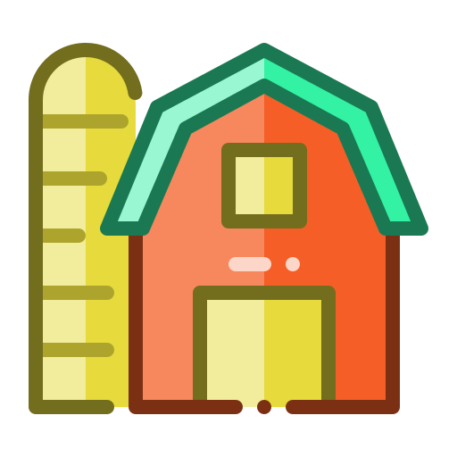 建物 Generic color lineal-color icon