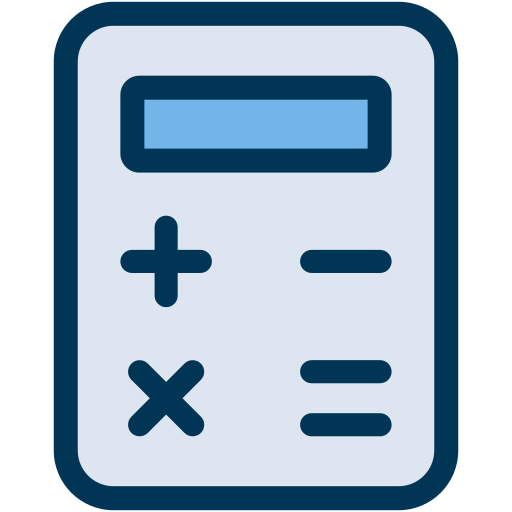 calculatrice Generic color lineal-color Icône