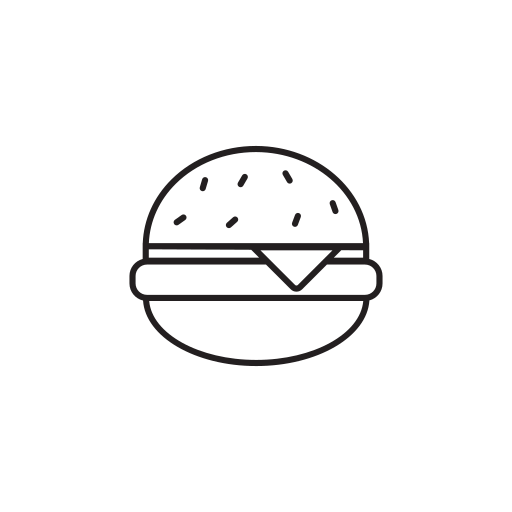 Fast food Generic outline icon