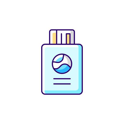 Document Generic color lineal-color icon