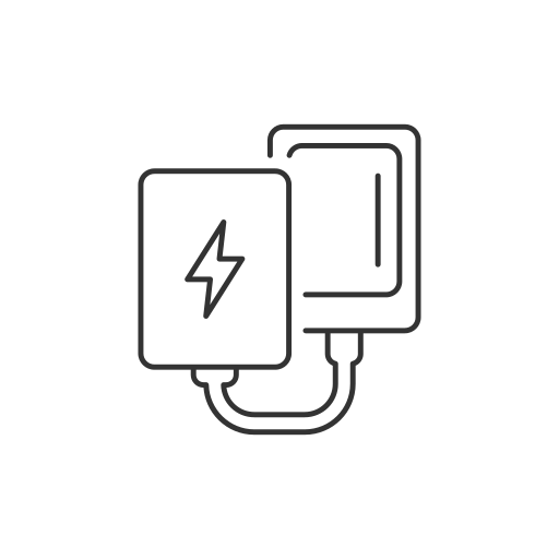 batteria Generic outline icona