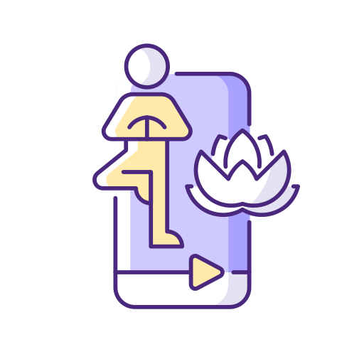 yoga Generic color lineal-color icon