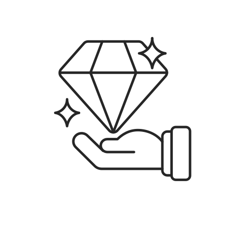 diamant Generic outline Icône