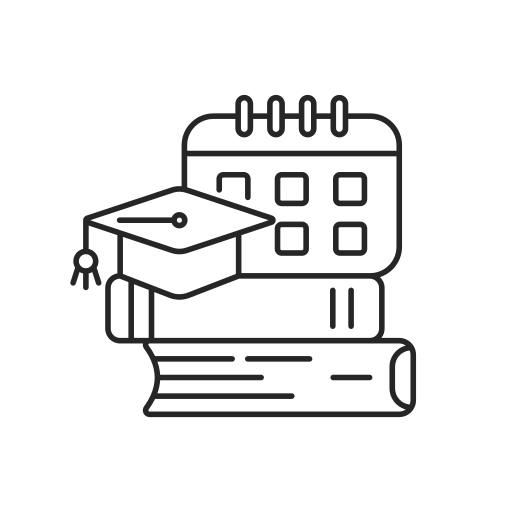 formazione scolastica Generic outline icona