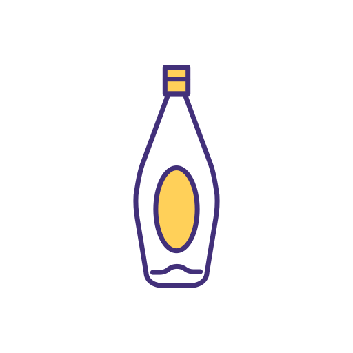 お酒 Generic color lineal-color icon