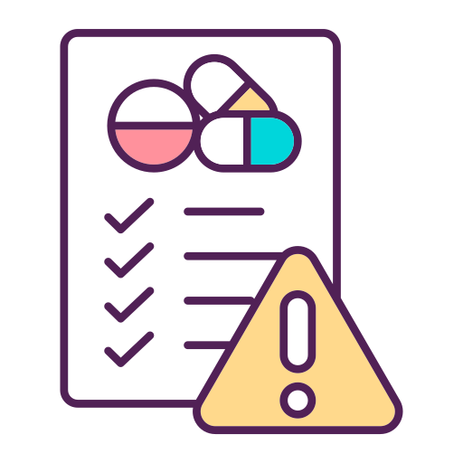 Warning Generic color lineal-color icon