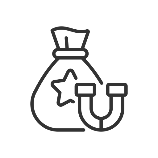 Targeted payment Generic outline icon