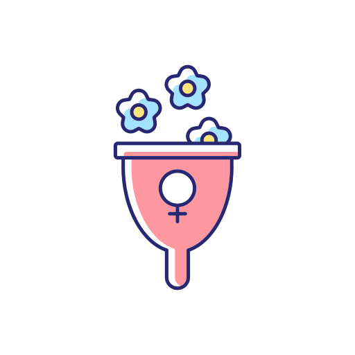 女性の健康 Generic color lineal-color icon